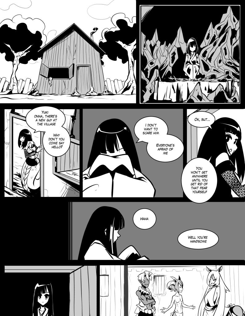 Monster girls on tour - Episode 553, Page 1: Page 553